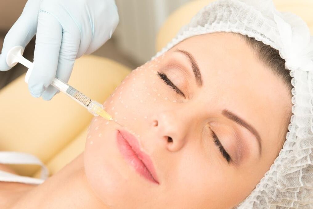 mesotherapy សម្រាប់ការស្តារមុខឡើងវិញ